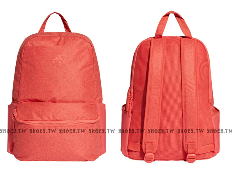 Shoestw【CF5148】ADIDAS W CLA ID 後背包 運動後背包 筆電夾層 橘紅色