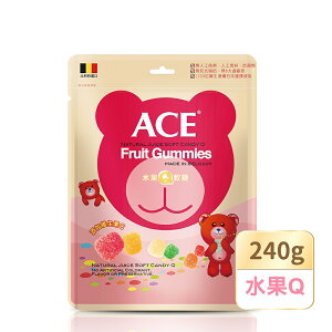 【躍獅線上】ACE 水果Q軟糖量販包 240g