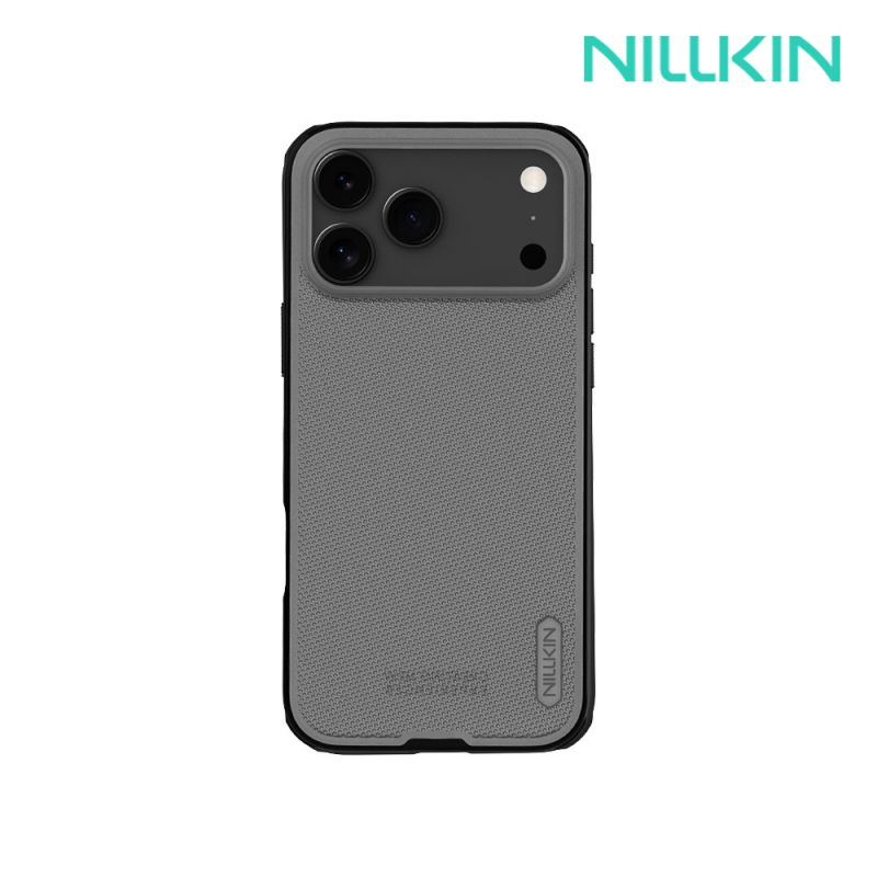 NILLKIN Apple 蘋果 iPhone 17 Pro Max 磨砂護盾 Pro 保護殼(透黑) 保護套 手機殼 雙料殼 防摔殼 四角氣囊囊【愛瘋潮】