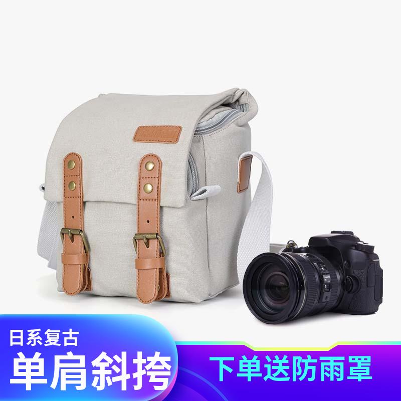 相機背包 相機包 單反相機包 單肩微單攝影男女適用富士xs10佳能m50二代r50尼康索尼