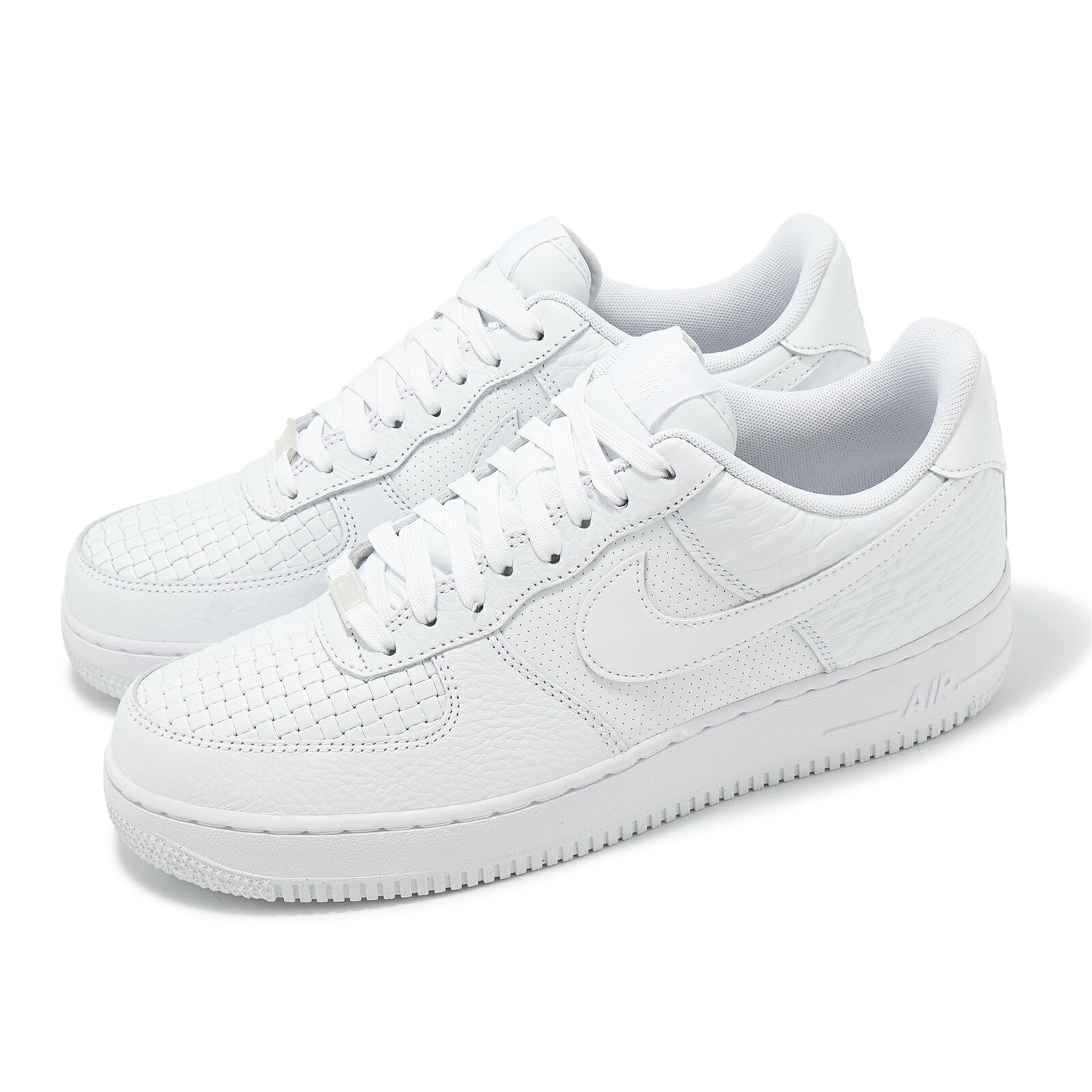 Nike 休閒鞋 Air Force 1 07 LX 男女鞋 3X Celebration AF1 白 編織 HF2893-100 7