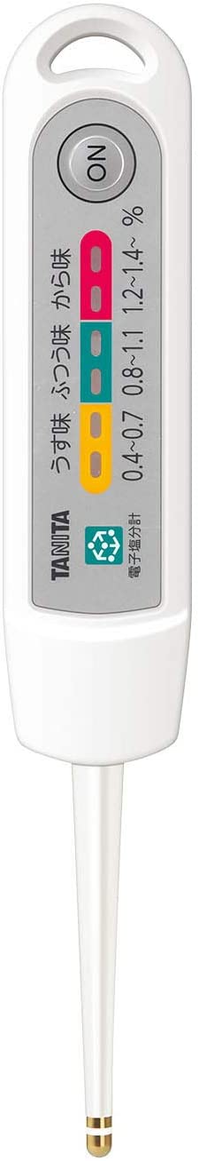 日本代購 空運 TANITA SO-313 電子鹽度計 鹹度 塩分計 塩度 0.4~1.4% 6階段 少鹽 減鹽