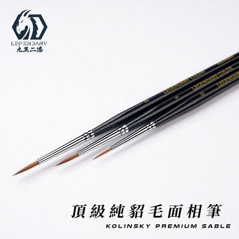 【模神】現貨 九五二漆 9527 貂毛筆 尼龍 鋼彈 筆塗 模型工具 上色 面相筆 繪圖筆 極細 畫筆 墨線 水彩筆 0