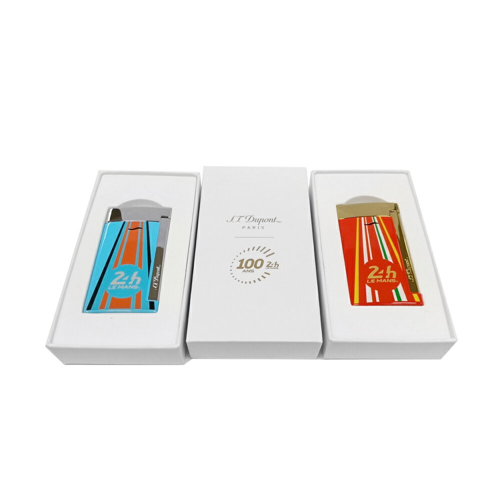 S.T.Dupont 都彭 打火機 SILM7 利曼限量聯名 藍/紅 27789/27790 5