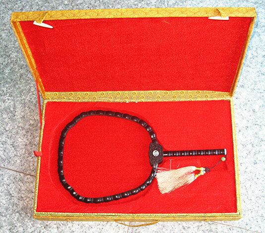 高檔紫檀木 宮扇形 雙面小臺屏 蘇繡 字畫 照片古風擺臺擺件相框 3