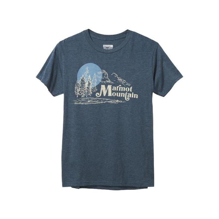 ├登山樂┤美國 Marmot Redpoint 男款快乾短袖上衣 Navy Heather # 33400-8550