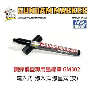 【鋼普拉】MR.HOBBY郡氏GSI 鋼彈麥克筆 GUNDAM MARKER 塑膠模型 滲墨式墨線筆 GM302