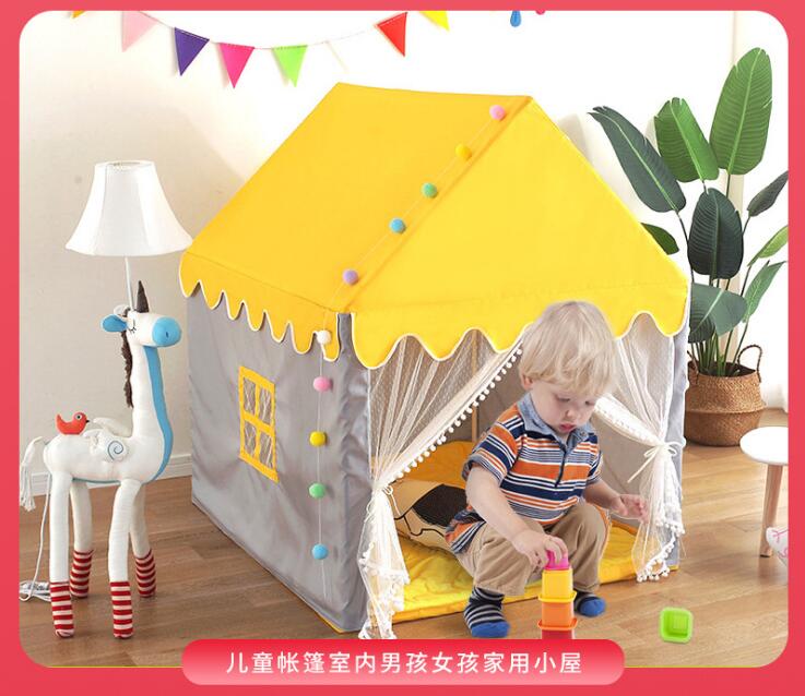 【最低價】【公司貨】兒童帳篷室內玩具屋公主城堡寶寶過家家遊戲球池嬰童野營帳篷