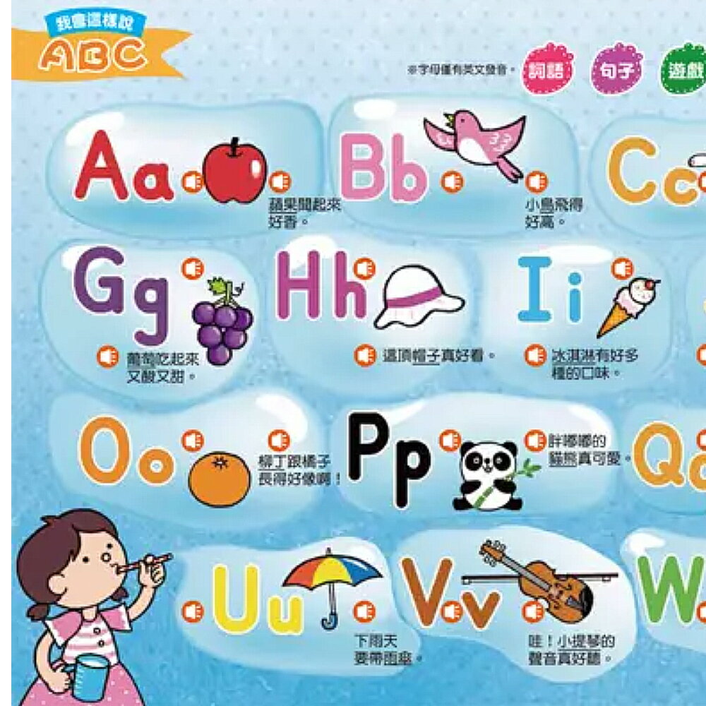 双美 小手按按有聲書 寶寶學說話 寶寶的第一本觸控有聲書 動物與交通工具 小手按按有聲書 4