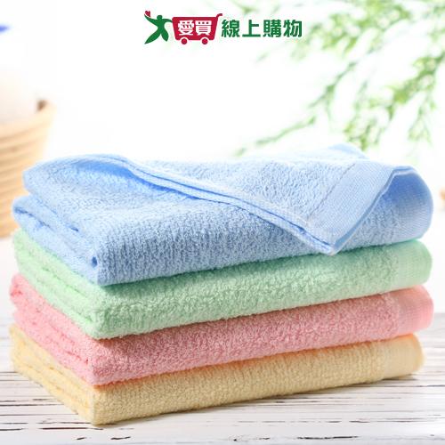 台灣製造 純棉 精選典雅素色毛巾3入組【愛買】