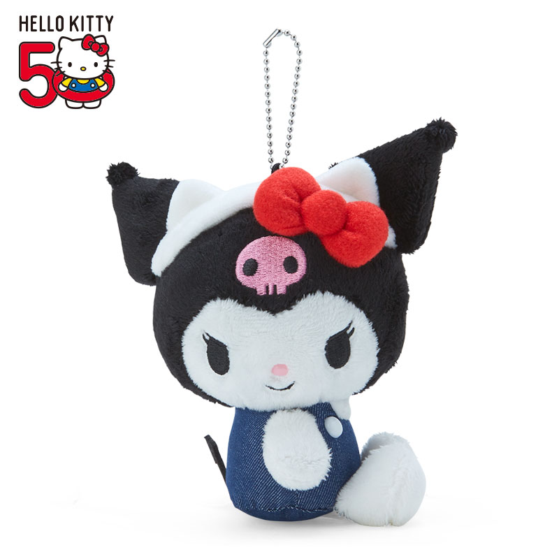 【現貨】日本進口 sanrio 三麗鷗 Hello Kitty 50週年限定 酷洛米 玩偶吊飾｜小鶴日貨