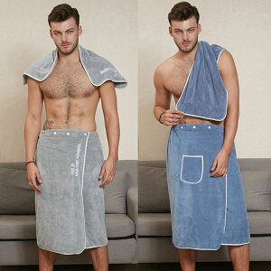 浴巾男士專用夏季洗澡后穿的衣服吸水性強的沐巾大毛巾純棉大尺寸
