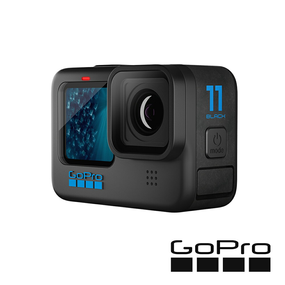限時★.. 送64G記憶卡+腳架 GoPro HERO11 Black 運動攝影機 雙螢幕 防水 Hyper Smooth 防震5.0 CHDHX-112 正成公司貨【下單送GoPro ENDURO 充電電池】【全館點數13倍送】
