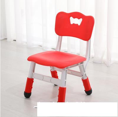 兒童椅子塑料靠背椅可升降調節幼兒園寶寶小凳子加厚小孩板凳家用