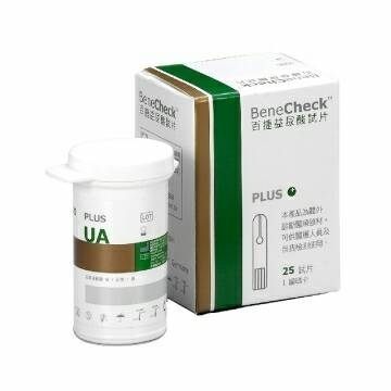 BeneCheck 百捷益尿酸試紙 25片/盒★愛康介護★