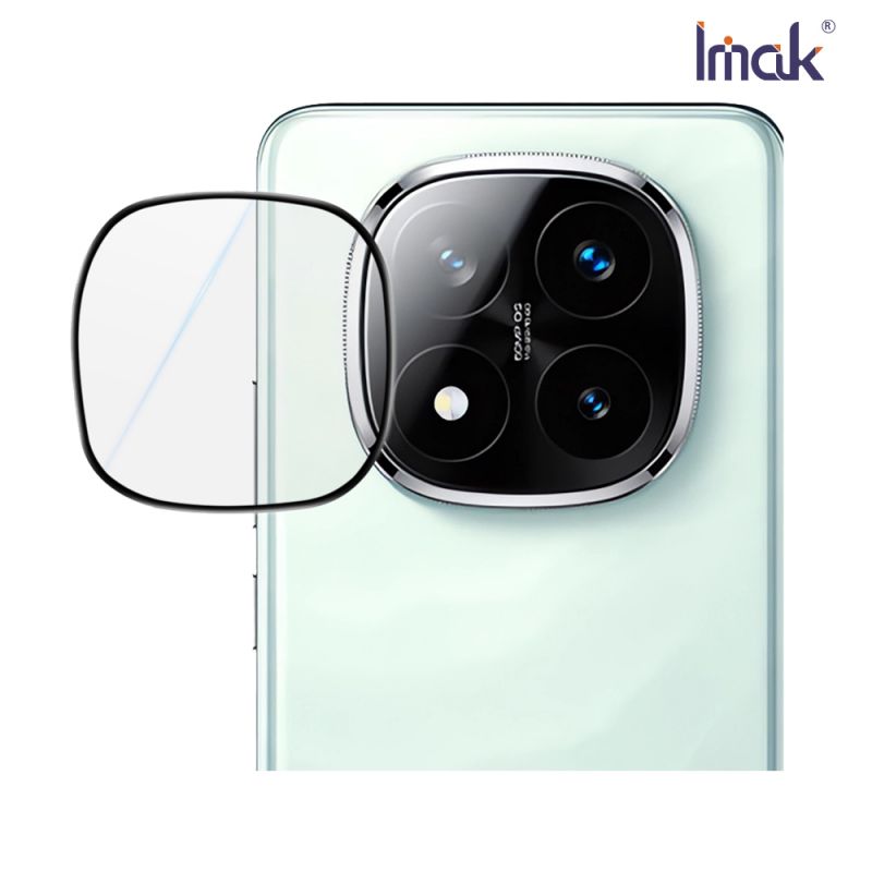 鏡頭貼 Imak 艾美克 Redmi 紅米Note 14 Pro+ 5G / Note 14 Pro Plus 5G 鏡頭玻璃貼(自帶定位版) 奈米吸附 鏡頭貼 鏡頭保護貼 鏡頭膜【愛瘋潮】