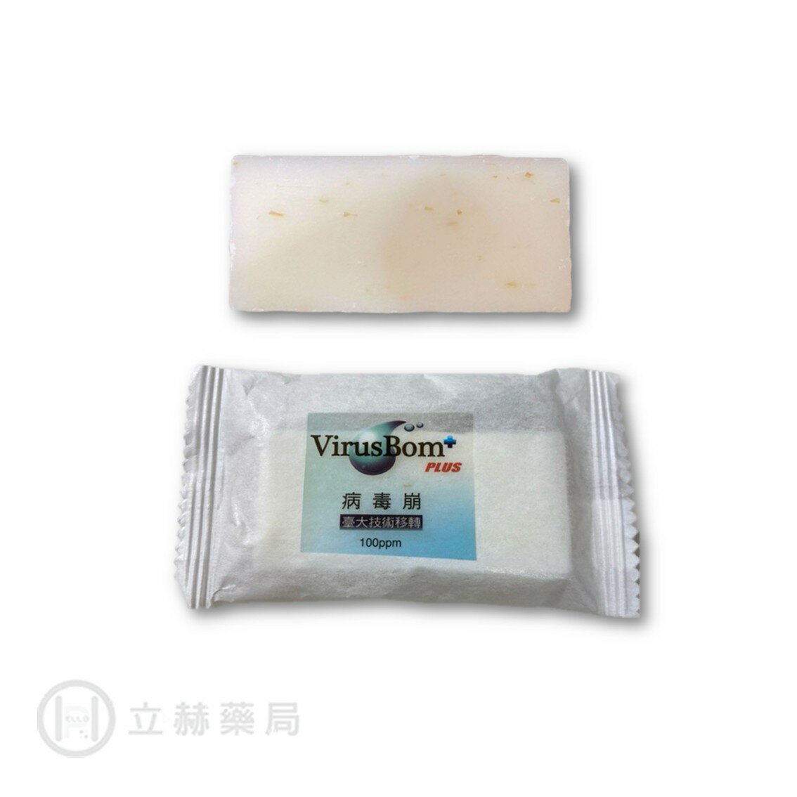 (贈品商品，請勿直接下單)  VirusBom 病毒崩 白麝香燕麥靜淨膚皂  20g/顆