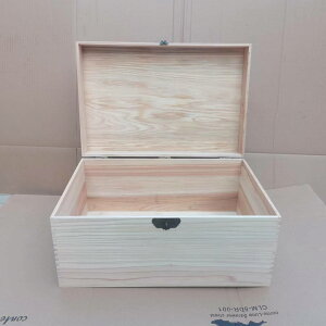 實木杉木木箱用帶鎖棉被儲物收納整理箱大號長方形木箱定製