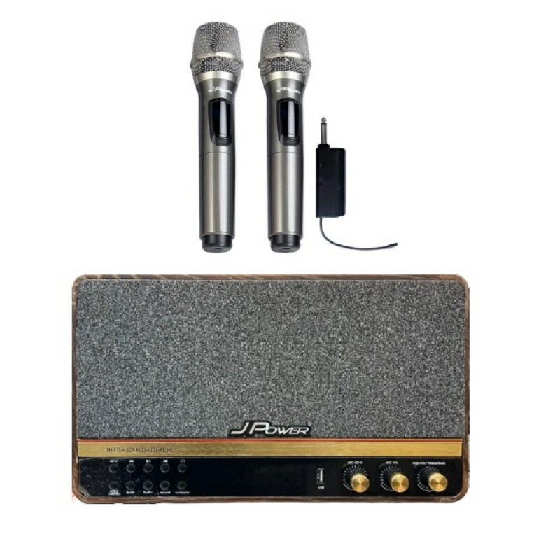 【享最高折300】震天雷 5252.1 實木美聲版肩攜式無線藍牙音響 含無線雙麥/J-102-5252