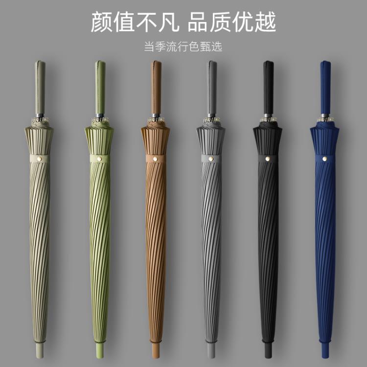 【店長推薦】雨傘男士長柄大號自動防曬女晴雨兩用結實直柄大傘 雙11全館免運
