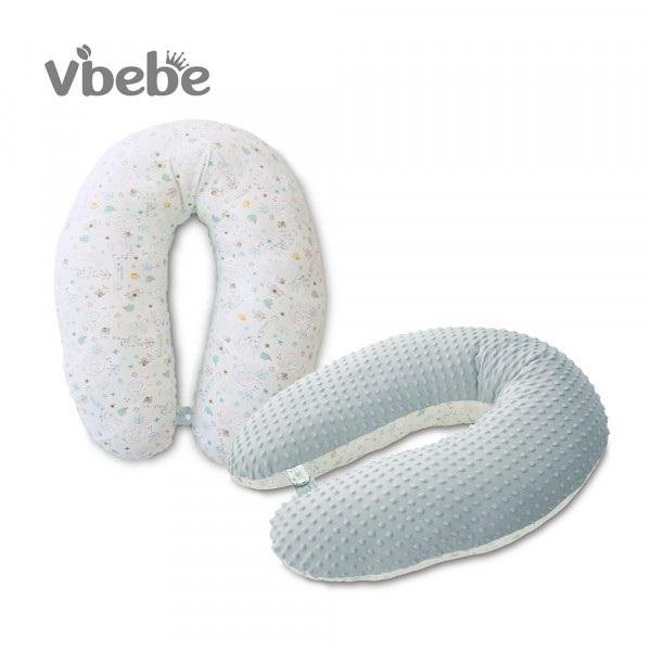 Vibebe多功能棉柔荳荳多功能授乳枕(VDD63800B松石綠)(特價)1580元