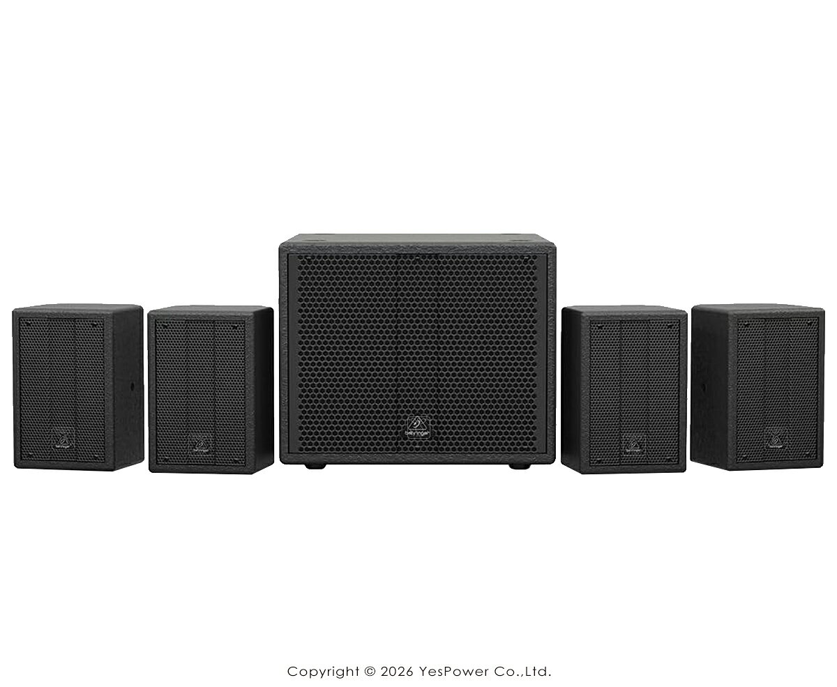 ＊來電優惠＊ Behringer耳朵牌 SAT1004 被動式喇叭 ( 專業 160 瓦 / 4吋高音×4 / 8吋低音×1 )