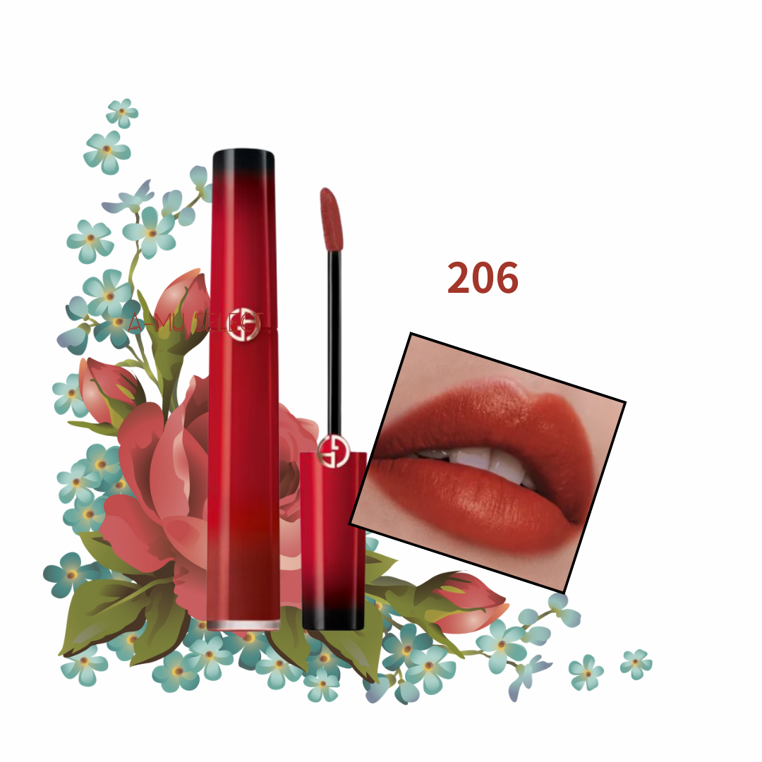 【Giorgio Armani】亞曼尼 GA奢華絲絨訂製唇萃 25週年限定色 206# 214# 321# 200# 405#｜618早鳥購 享最高折1618 3