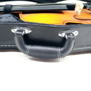 樂天精選~4/4小提琴盒提琴箱木箱硬盒可提可背凸面抗壓抗摔防水防潮提琴包 全館免運