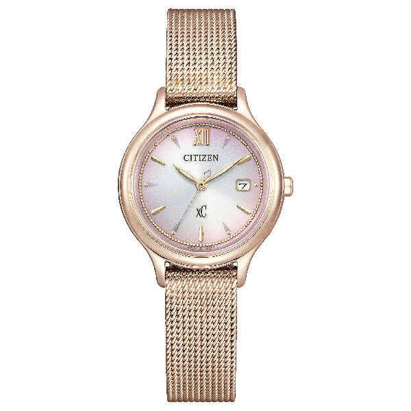 CITIZEN 星辰 xC系列 EW2635-54Z 廣告款亞洲限定 櫻花粉紅金光動能腕錶 28.0mm｜樂天全館特惠中★指定刷卡回饋10%