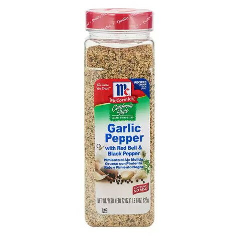McCormick 加州風味蒜味胡椒 623公克