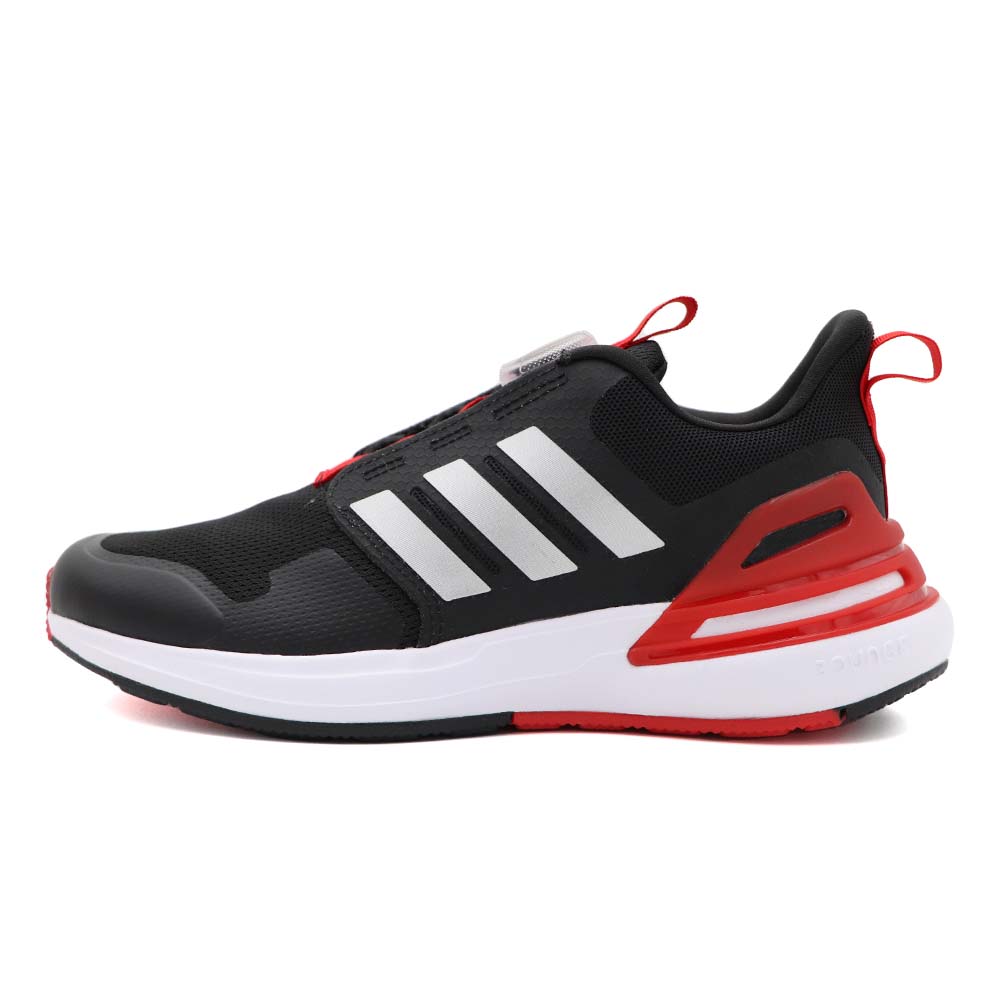 ADIDAS RapidaSport BOA K 旋鈕 跑步鞋 中大童 黑紅 R9997 (ID3388)