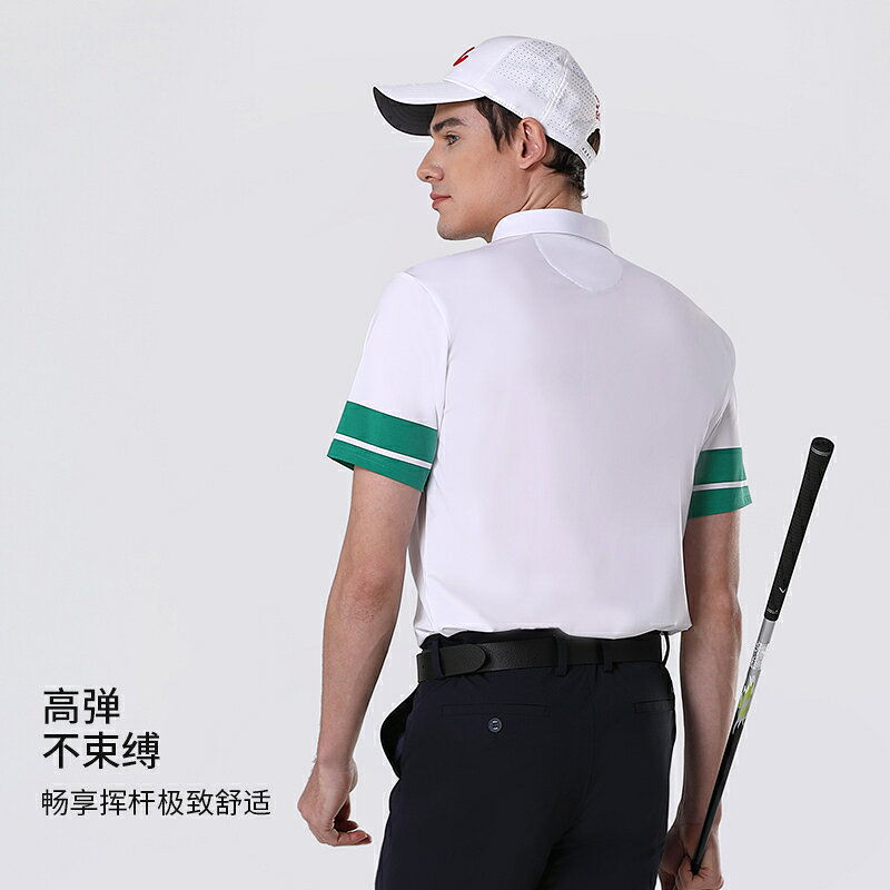 奧藍克高爾夫短袖男士夏季2025運動T恤吸濕排汗時尚休閑golf上衣【亞德機械五金家居】 1