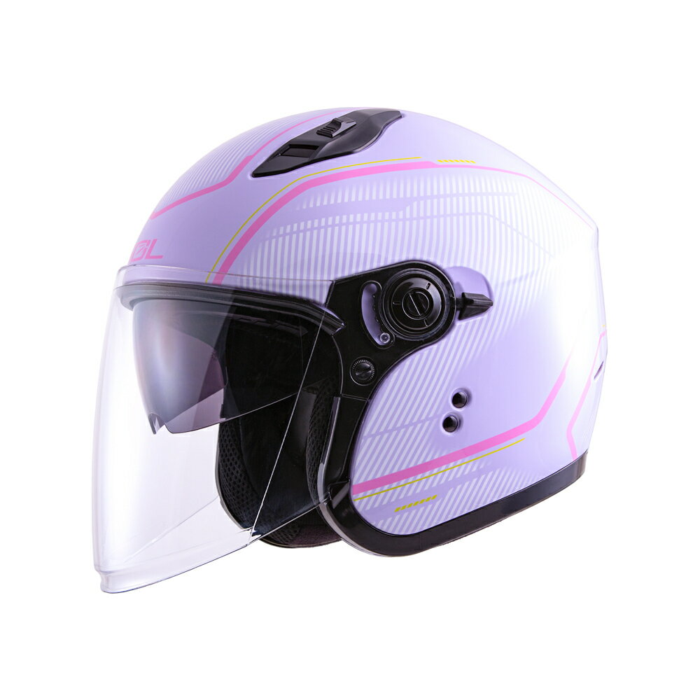 【SOL Helmets】SO-12開放式安全帽 (極光_紫/粉) ｜ SOL安全帽官方商城