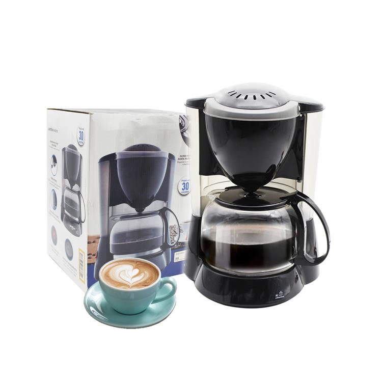 店長推薦110V 美式滴漏式咖啡機辦公室帶壺小型家用咖啡機 coffe maker【摩可美家】