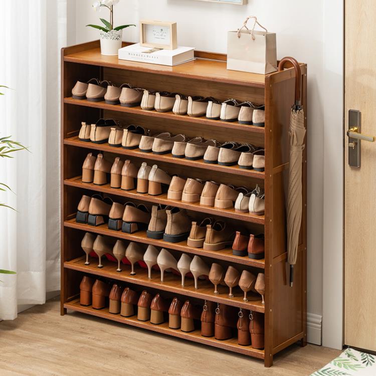 鞋架多層簡易防塵實木鞋櫃家用室內好看經濟型門口置物架收納神器 全館免運