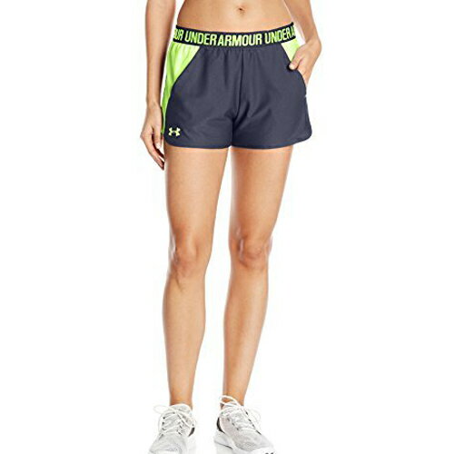 UNDER ARMOUR UA HG NEW Play Up 女裝 短褲 慢跑 訓練 排汗 透氣 深藍【運動世界】1292231-412【APP限定 | 單筆滿799元結帳輸入序號『GT-MEN1906』再折70元】