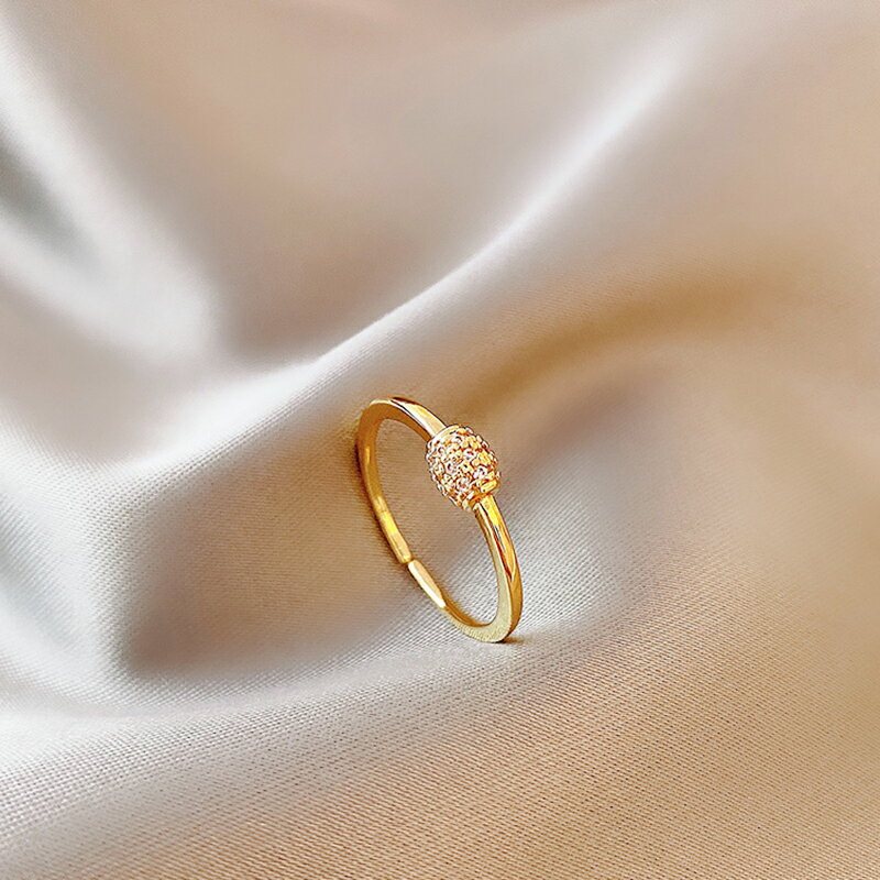 日韓個性指環潮流小眾設計感戒指女簡約氣質精致時尚新品尾戒