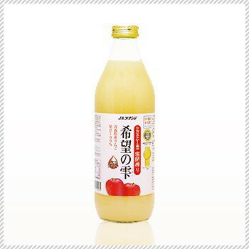 《花木馬》日本青森希望の雫蘋果汁 100%蘋果汁 1LX6瓶/箱 日本蘋果汁