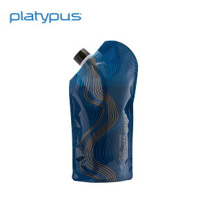 ├登山樂┤美國 Platypus 紅酒儲存袋 800ml-藍紋 # PLATY-10968