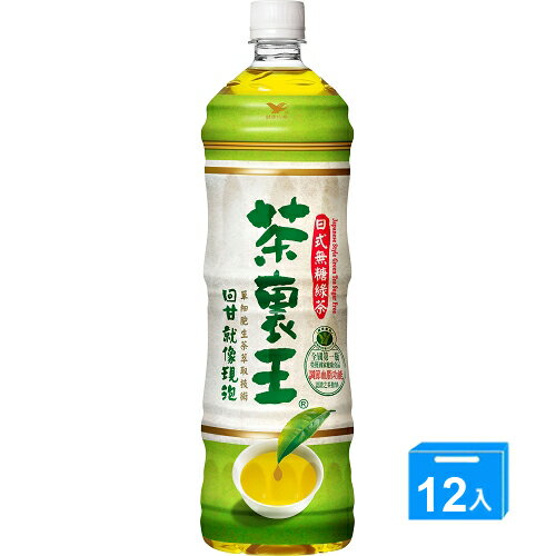 統一茶理王-日式綠茶(無糖)1250ml*12入(箱)【愛買】