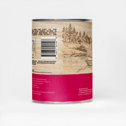 【CRIUS 克瑞斯】全齡犬罐 天然紐西蘭 低敏無穀 單一純肉 主食罐 野生鮭 375G 1