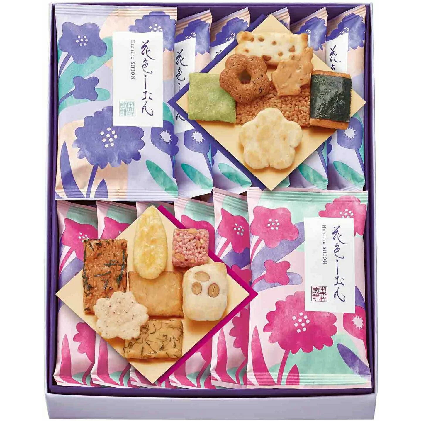 日本 中央軒煎餅 花色禮盒