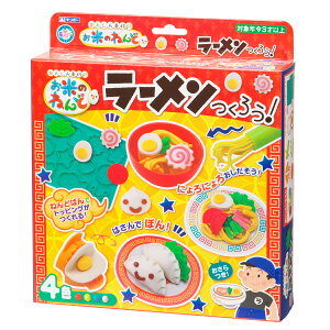 日本銀鳥 GINCHO 米黏土 拉麵餃子 兒童黏土 黏土組合包 /組 GA-RDRMF