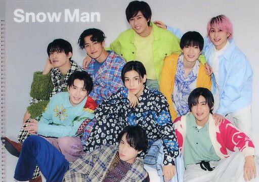 Snow Man(B/橫)A6迷你檔案夾縱向系列2023Johnnys Shop