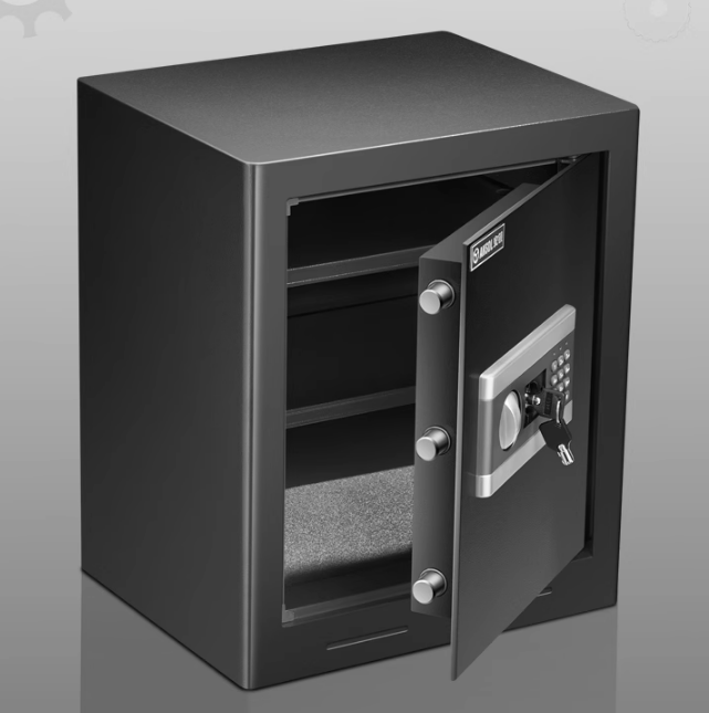 安鎖保險櫃家用大容量辦公室高45夾萬保險箱電子單門保管箱可固定