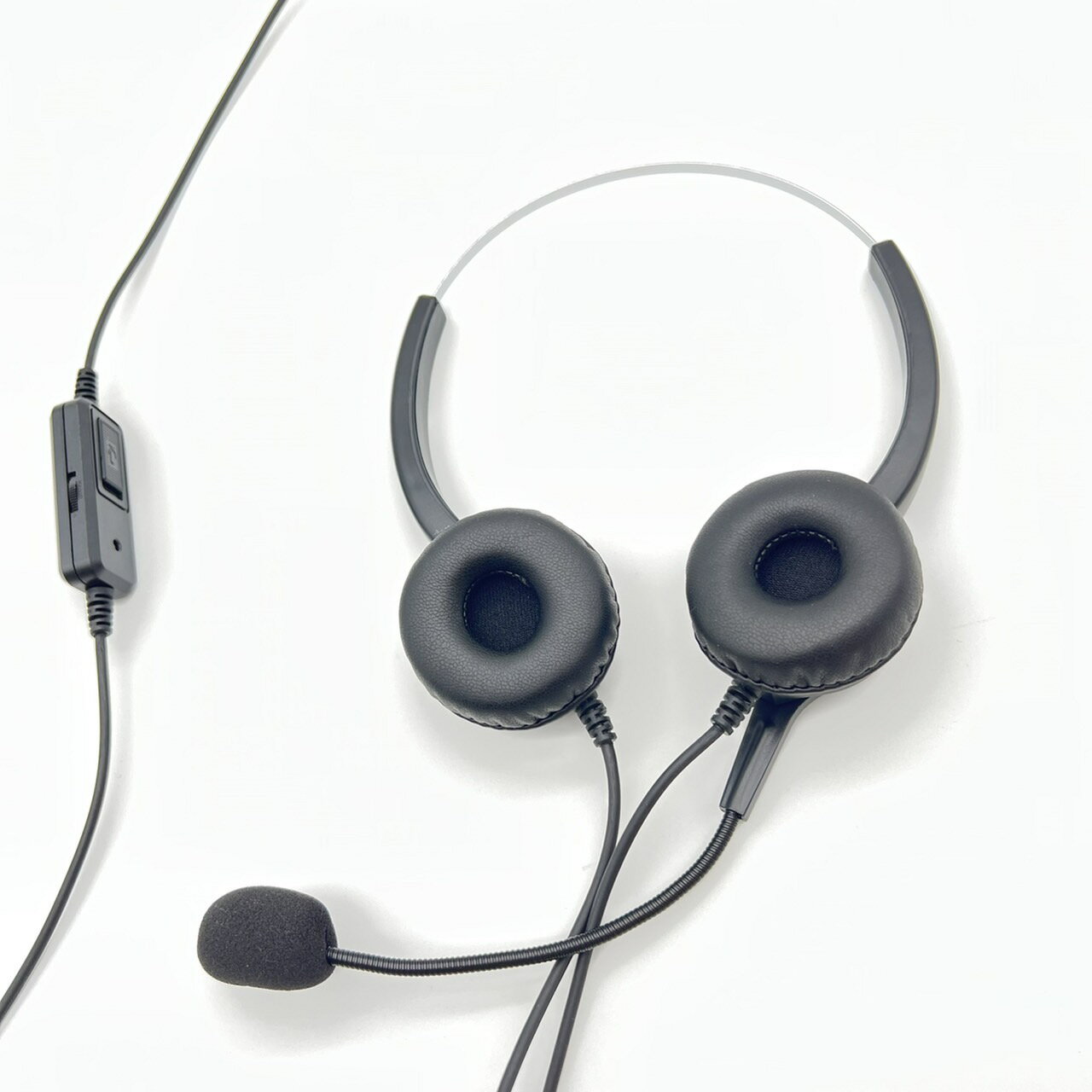 阿爾卡特 ALCATEL 8018 立體聲保證清晰 雙耳耳機麥克風 含調音靜音開關
