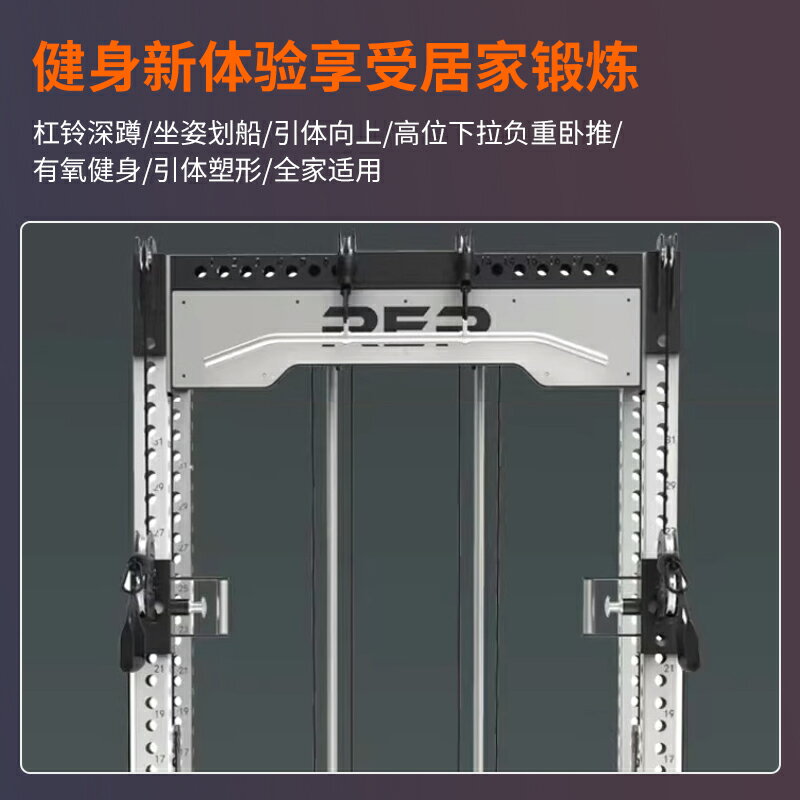 REP深蹲臥推架子小飛鳥史密斯龍門架家用商用健身器材綜合訓練器