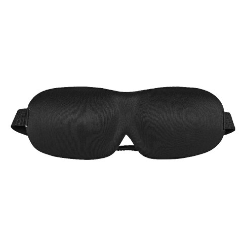 《TRAVELON》3D立體無痕眼罩(黑) | 睡眠眼罩 遮光眼罩 1