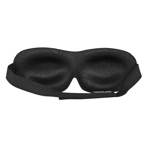 《TRAVELON》3D立體無痕眼罩(黑) | 睡眠眼罩 遮光眼罩 2