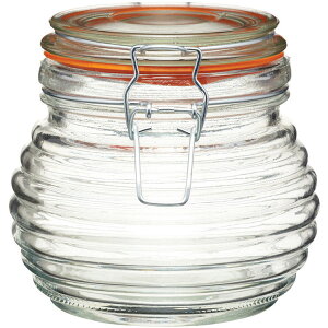 《HomeMade》扣式蜂蜜密封罐(650ml) | 保鮮罐 咖啡罐 收納罐 零食罐 儲物罐
